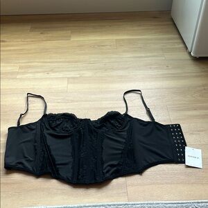 Forever 21 Elegant Black Lace Bra